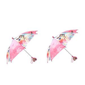 2 brand new PINK Disney Princesses Kids' Umbrellas for rainy days